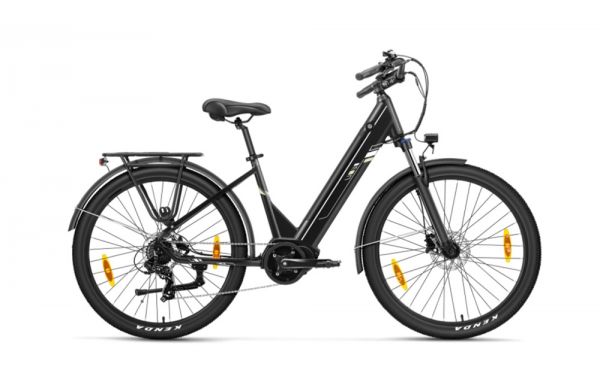 Vente flash vélo électrique de ville Touroll Urbano 3 à 1019 € (27,5 pouces , 250W, moteur pédalier, capteur de couple)  ‍♂️