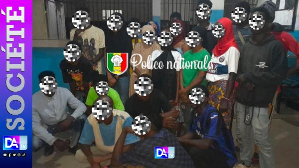 Mbour : 23 candidats à l'émigration clandestine interpellés, dont 8 femmes et un bébé