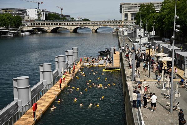 A peine inaugurée, la baignade dans la Seine interdite