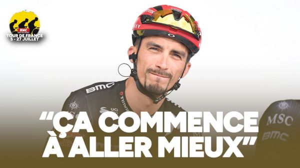 Tour de France (E2) : "Ça commence à aller mieux", Alaphilippe satisfait malgré les récentes galères