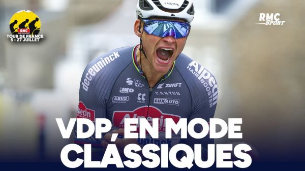 Tour de France (E2) : van der Poel s'impose devant Pogacar et prend le Maillot jaune, les comms RMC