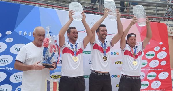 Jeu provençal. Une triplette haut-alpine décroche le titre de championne de France face à la légende Henri Lacroix