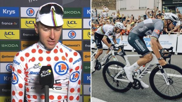 TDF. Tour de France - Tadej Pogacar : "J'ai un peu mal joué, j'ai eu peur"