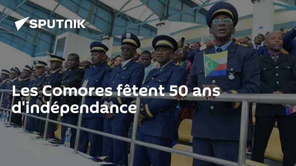 Les Comores fêtent  50 ans d'indépendance