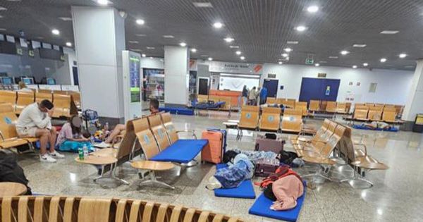 Transport. Ils sont bloqués depuis plus de 24 heures à l'aéroport à cause du vent : « Madère... plus jamais »