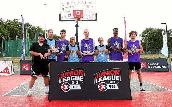 Macadam 3x3 rafle tout à l'Open Plus Juniorleague de Vannes