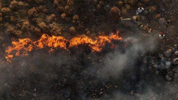 Vague de chaleur: les incendies se multiplient en Europe