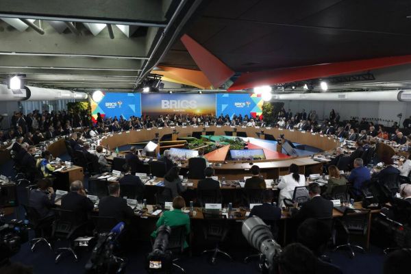 Au Brésil, les Brics expriment leur «préoccupation» face aux droits de douane «unilatéraux»