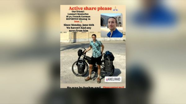 Un jeune Français de 18 ans porté disparu en Iran