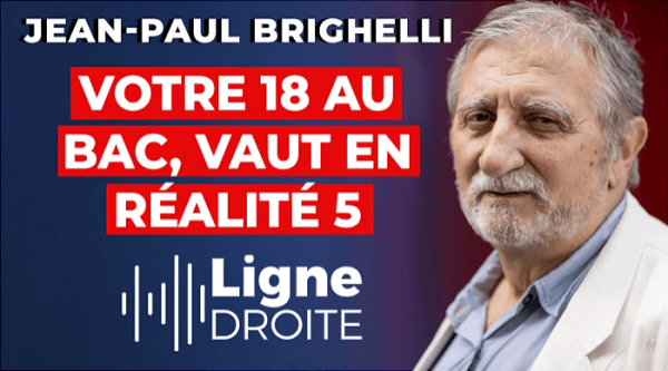 Le bac ne vaut plus rien : « Toutes les notes sont fausses ! » (Jean-Paul Brighelli)