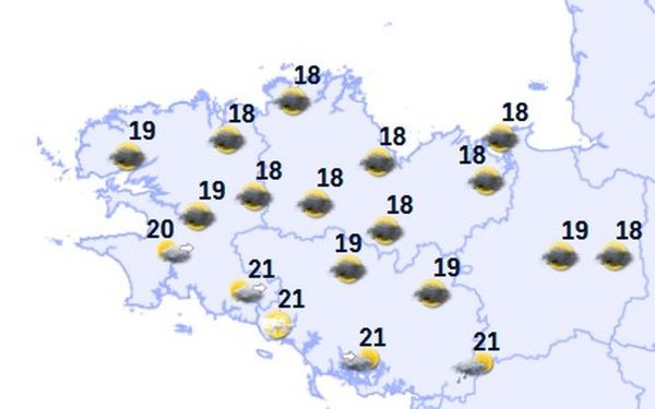 Météo en Bretagne : un ciel bien couvert et venteux ce lundi