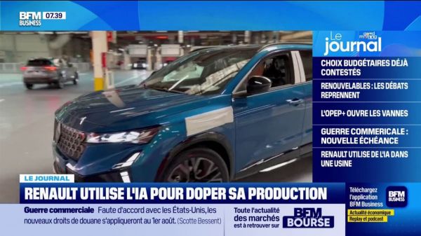 Renault utilise l'IA pour doper sa production