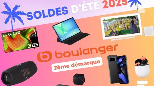 Soldes Boulanger : voici les 22 meilleures pépites à saisir lors de la 2e démarque
