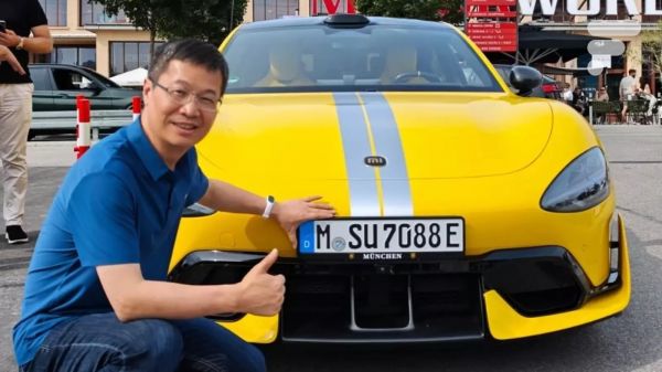 Voici la première voiture électrique de Xiaomi à être immatriculée en Europe