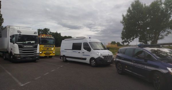 Territoire de Belfort. Un chauffeur routier retrouvé décédé dans la cabine de son camion sur une aire d'autoroute
