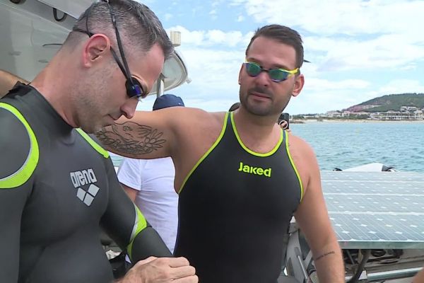 Traversée du Golfe du Lion : des nageurs tentent un défi fou pour récolter des dons pour les sauveteurs en mer de la SNSM