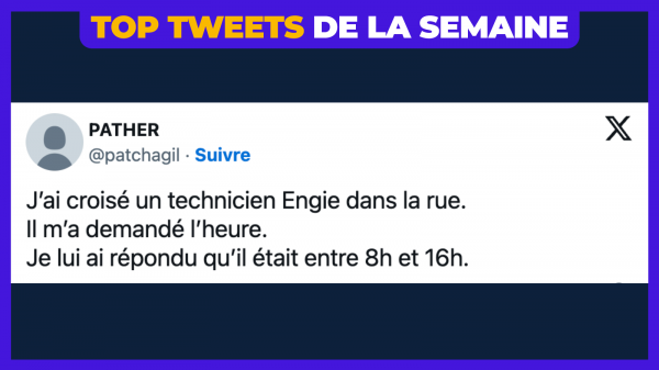 Top 25 des meilleurs tweets de la semaine #596
