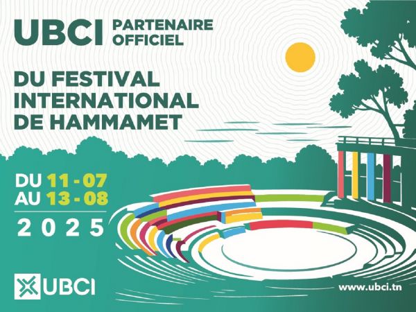 L'UBCI renouvelle son engagement aux côtés du festival international de hammamet