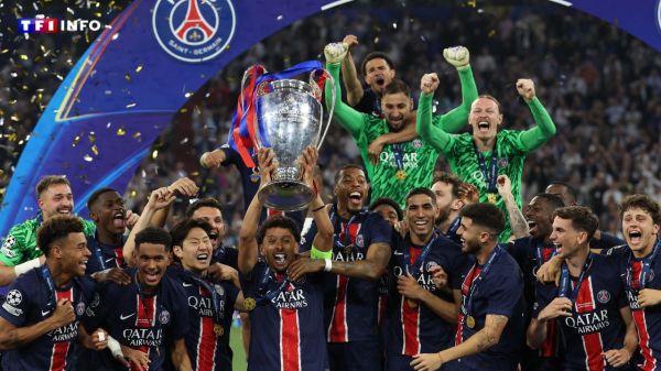 Plus d'un Français sur 2 "satisfait" de la victoire du PSG en Ligue des champions | TF1 INFO