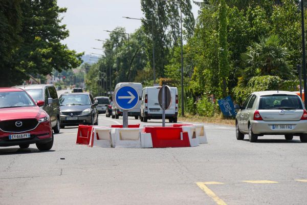 Pau : bientôt un rond-point définitif pour l'intersection de l'avenue Nobel et du boulevard de la Paix
