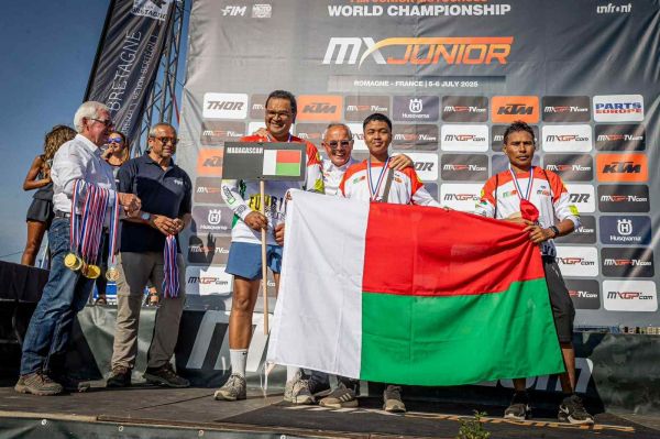 Motocross – Mondial Junior : Une expérience marquante pour Jeremy Rakotoarimanana