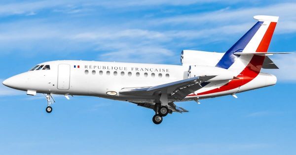 Côte-d'Or. Pourquoi ce Falcon présidentiel a-t-il fait plusieurs passages dans le sud de l'agglomération dijonnaise ?