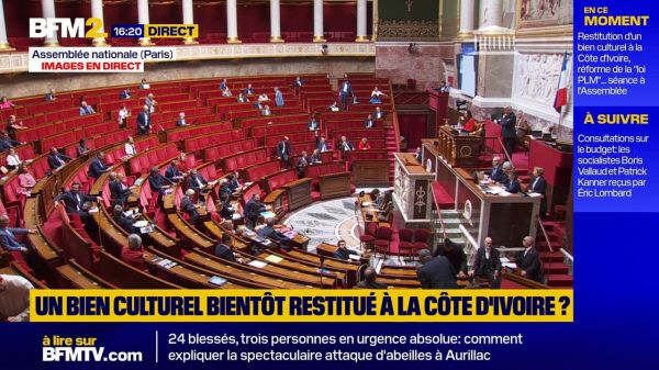 L'Assemblée vote à l'unanimité pour la restitution du tambour parleur à la Côte d'Ivoire
