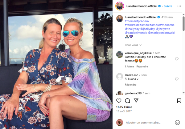 Laeticia Hallyday et Luana Belmondo à nouveau BFF : ce message lourd de sens de la cheffe italienne