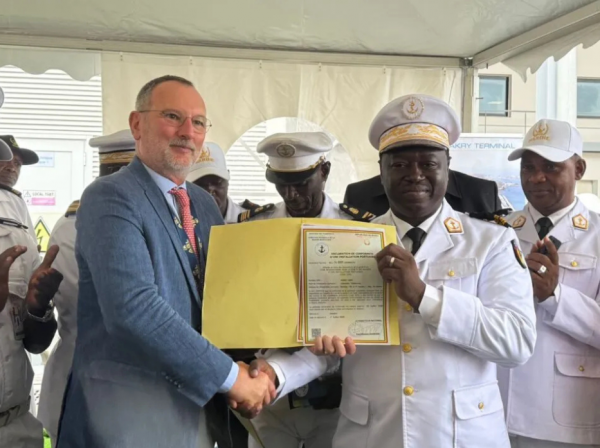 Conakry Terminal obtient le certificat ISPS et AGL Guinée reçoit l'agrément de consignation maritime