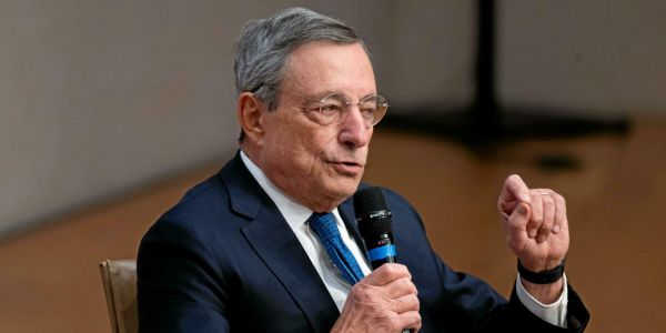 « Sans courage, il ne se passera rien » : à Aix, Draghi tente de réveiller les Européens