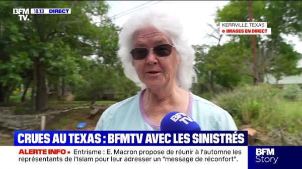 "J'étais en état de choc": le témoignage d'une sinistrée après les crues au Texas