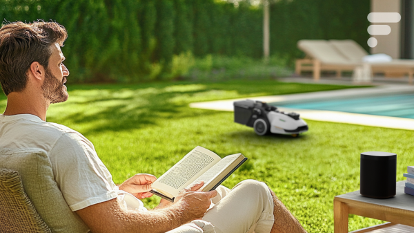 YUKA 2000 : le robot tondeuse qui aime les grandes surfaces est en promo pour le Prime Day [Sponso]