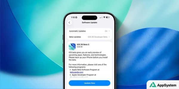 Découvrez les nouveautés d’iOS 26 bêta 3
