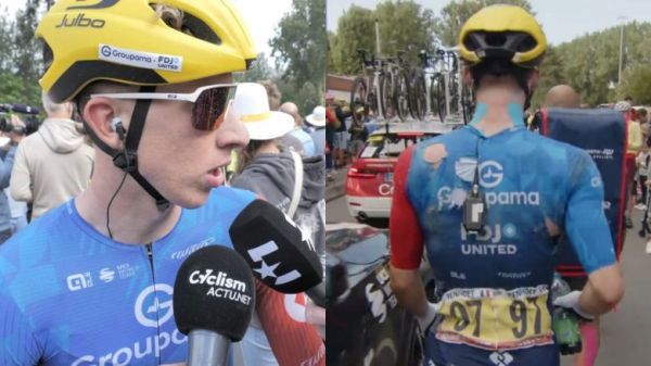 TDF. Tour de France  - Lewis Askey : "Les chutes ? C'est le Tour, donc... "