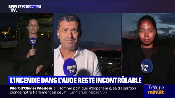 L'incendie dans l'Aude reste incontrôlable - 07/07