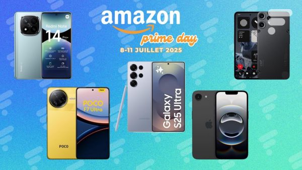 Amazon se débarrasse des smartphones pendant le Prime Day ! Voici le top 11 des offres, allant de l'iPhone 16e au S25 Ultra
