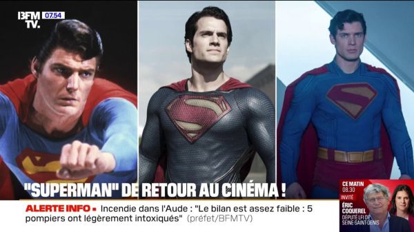 "Superman", le super-héros le plus vendu de tous les temps, de retour au cinéma