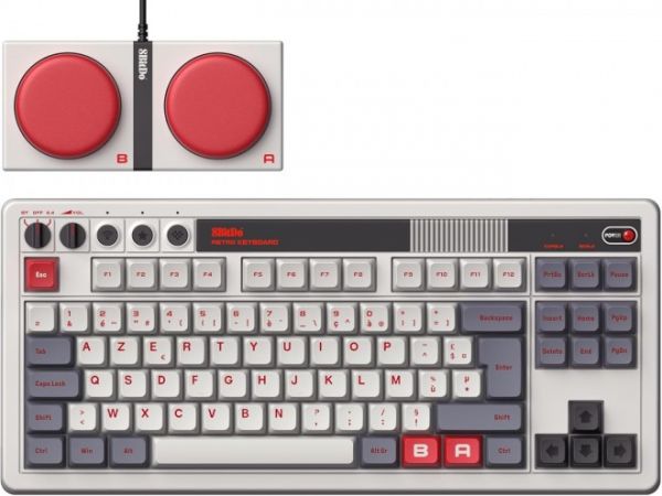Le superbe clavier 8Bitdo Retro Mechanical à 84.90 euros en AZERTY