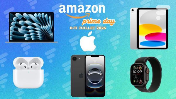 Le Prime Day n'épargne pas les produits Apple : MacBook, iPhone, AirPods... les 8 deals à retenir sur Amazon
