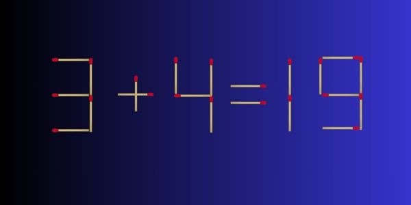 Arriverez-vous à déplacer une seule allumette pour résoudre ce casse-tête en moins de 20 secondes ?