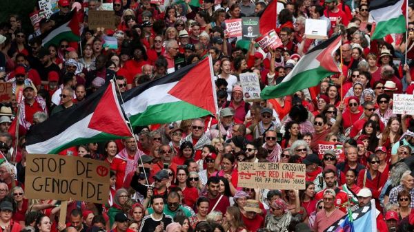 Ligne Rouge pour Gaza – Mardi 8 Juillet 18h30 Métro Belleville