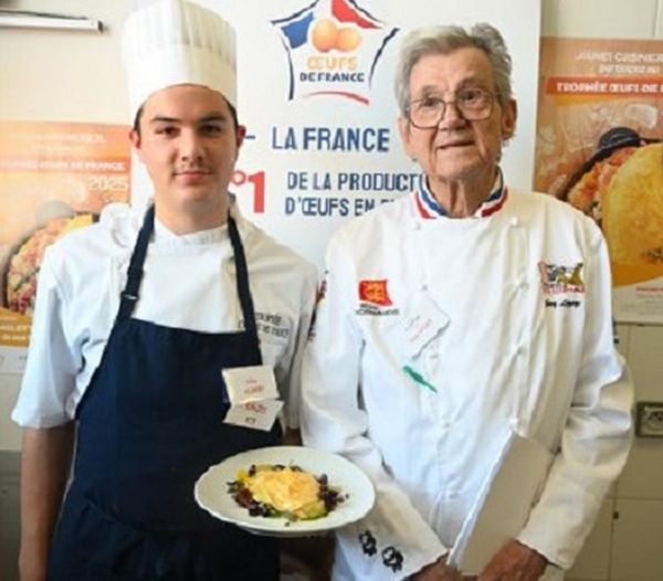 Avec son omelette béarnaise, un jeune de Coarraze remporte le 1er prix du trophée « Oeuf de France »