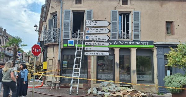Haute-Saône. L'agence d'un assureur détruite par un incendie à Luxeuil