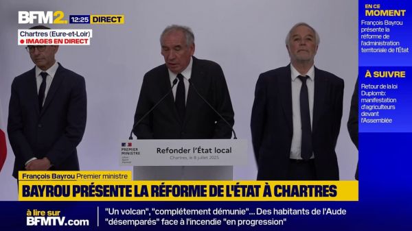 Déficit: "Nous sommes un pays en danger mortel", assure François Bayrou