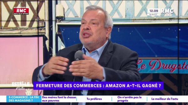 Amazon/Fermeture des commerces : "Amazon est le symbole de la fin de France", déplore Périco Légasse