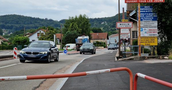 Vosges. Saint-Nabord : le faubourg de Remiremont (D466) fermé trois nuits à la circulation