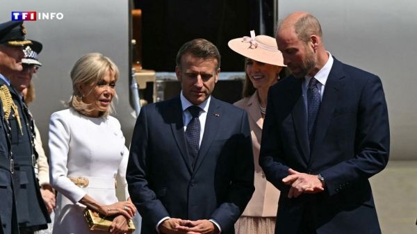 Royaume-Uni : le couple Macron accueilli par Kate et William pour une visite d'État de 3 jours | TF1 INFO