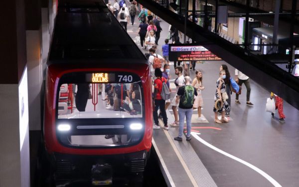 Lyon : le métro B à l'arrêt  après un incident voyageur à la station Part-Dieu