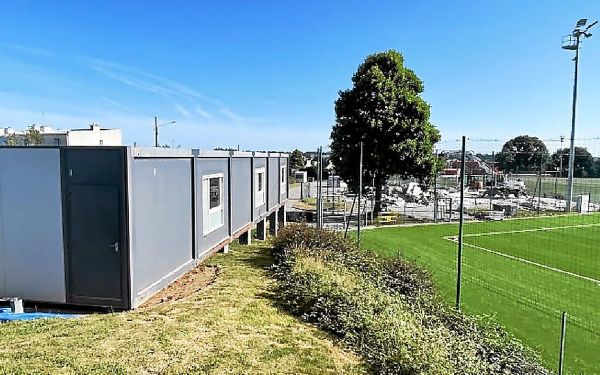 L'ancien bâtiment démoli, le futur du centre de formation du Stade Brestois s'écrit aujourd'hui