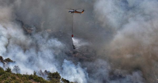 En Syrie, les incendies "dévorent les forêts”, aggravés par les "vestiges de la guerre”